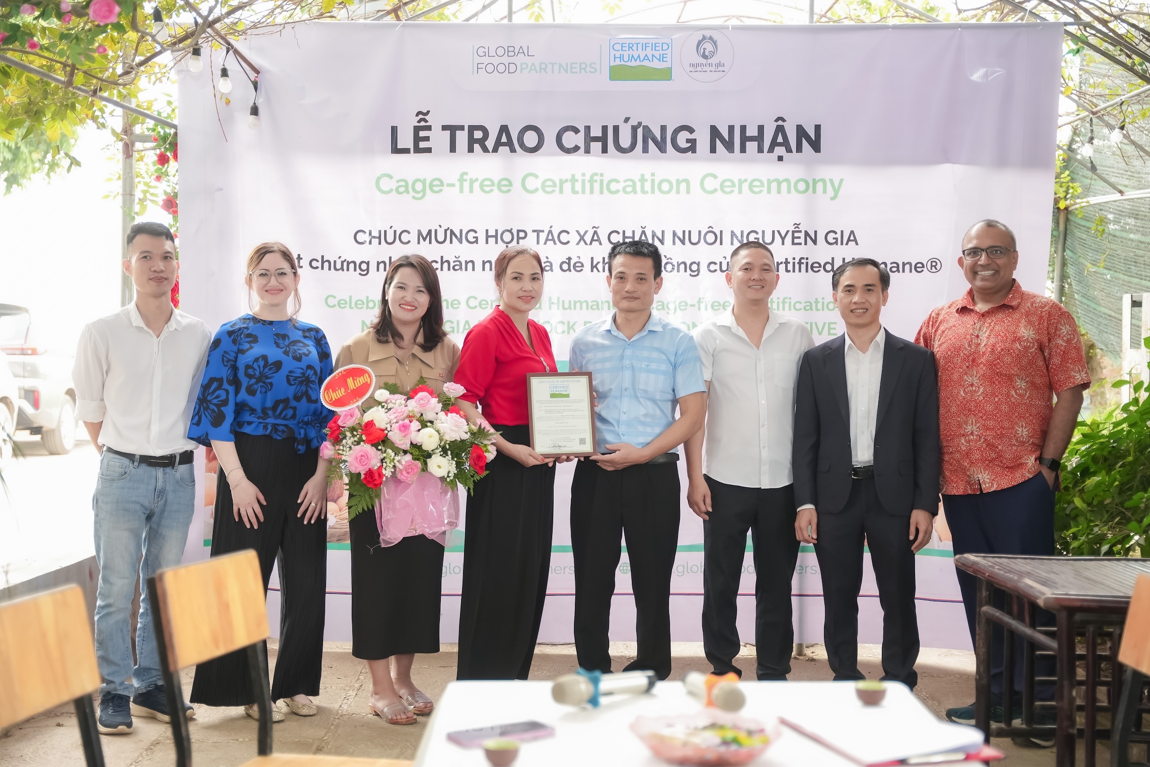 Vietnam farm gains humane certification for cage-free eggs