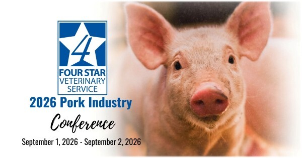 Register Now: 2026 Four Star Pork Industry Conference to be held Sept 1-2 in Indiana