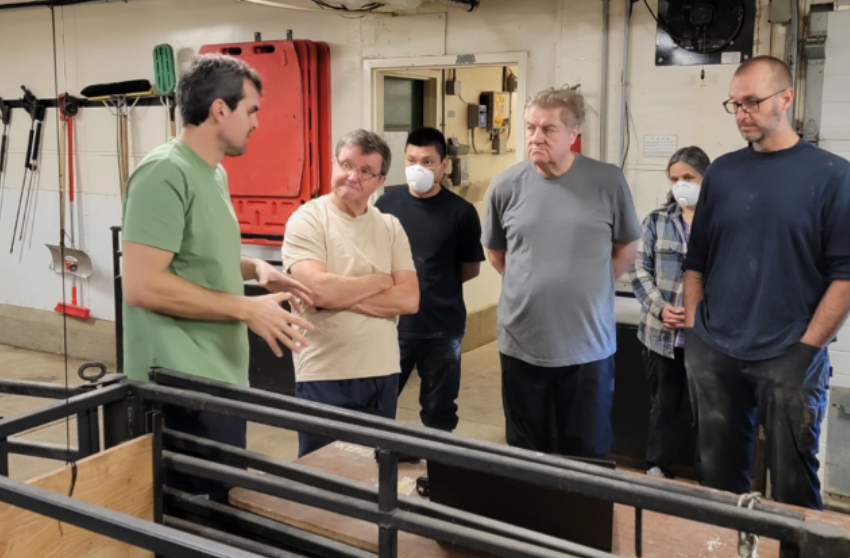 Inside the Lacombe Research Facility