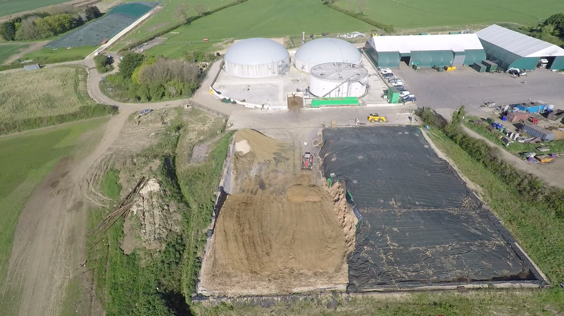 Biodigesters on farm