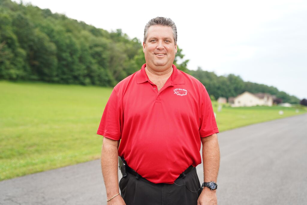 Chris Hoffman is a finalist for America's pig farmer of the year