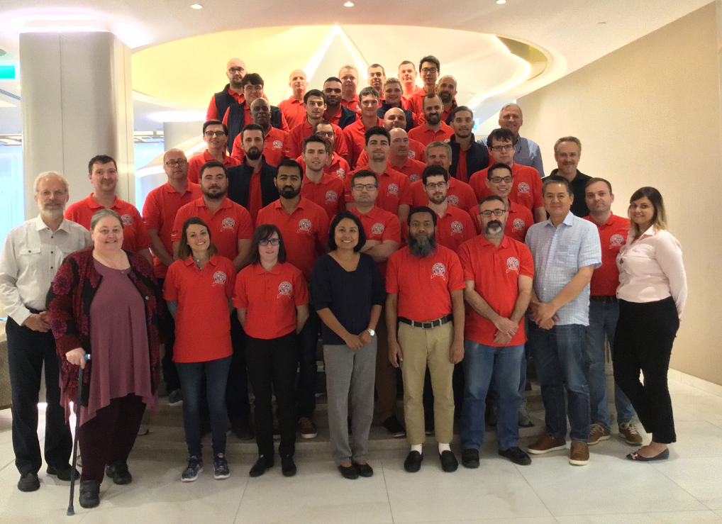Group photo of attendees