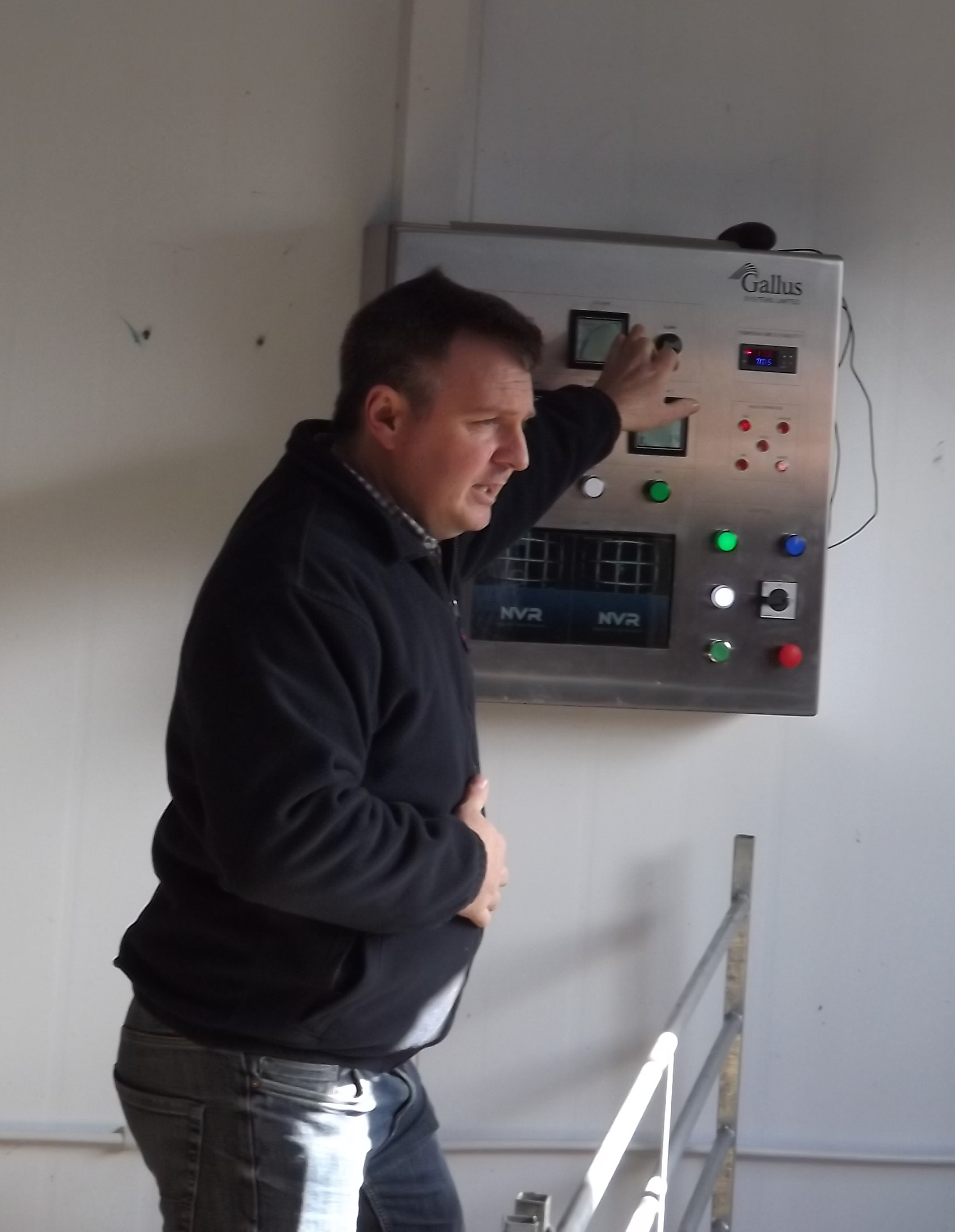Ed Hurford turns on the gas stunner