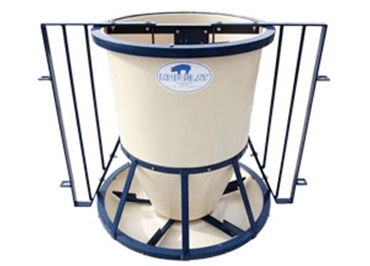 Round Fiberglass Pig Feeder