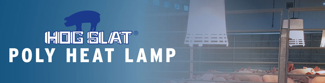 HOG SLAT POLY HEAT LAMP
