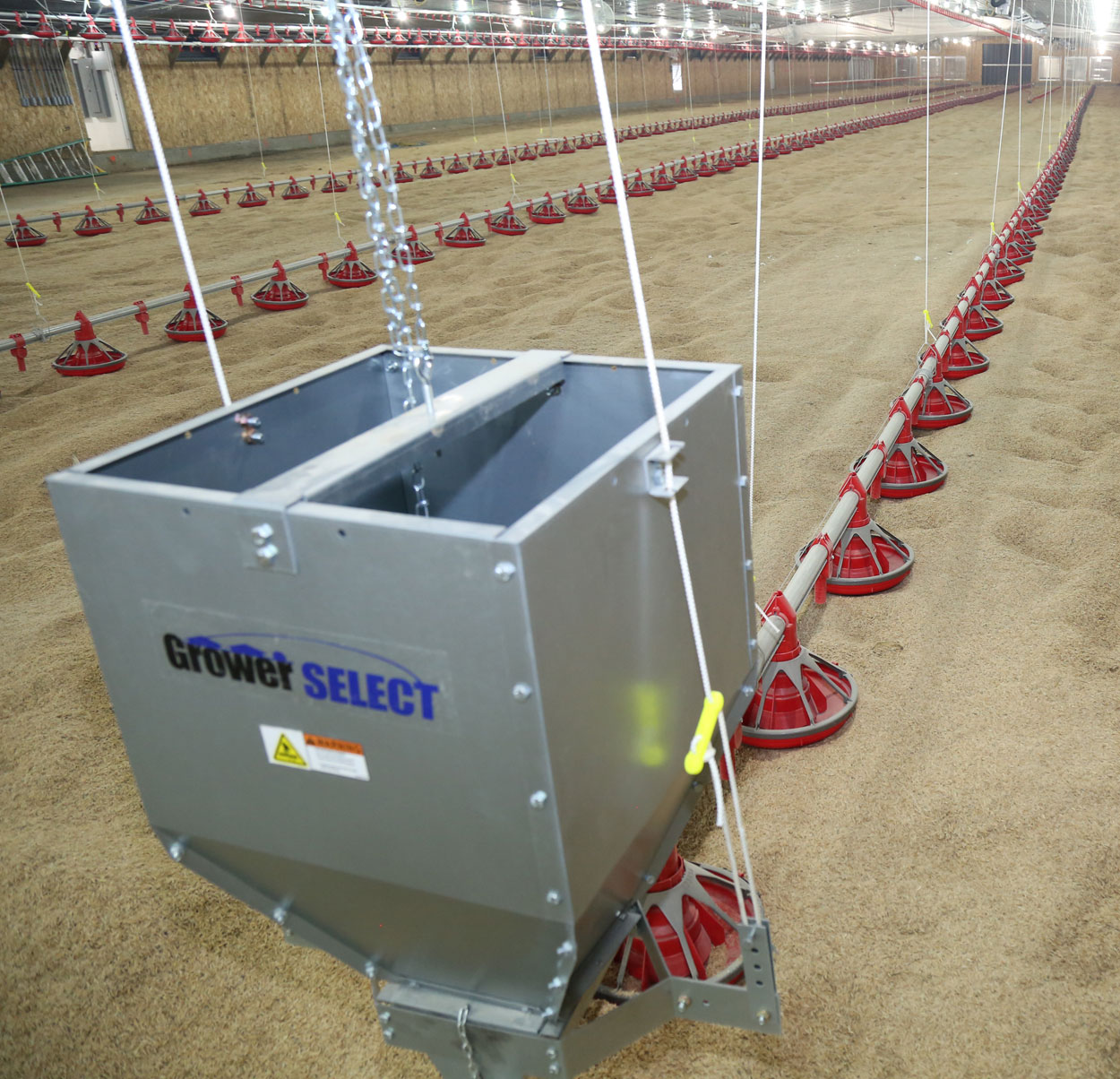 POULTRY FEED DELIVERY SYSTEM