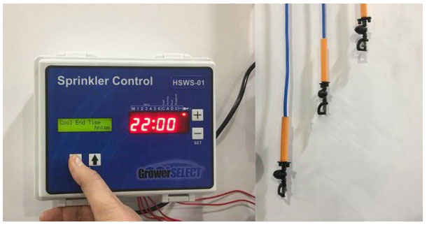 GROWERSELECT SPRINKLER SYSTEM