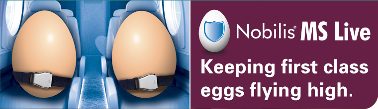 Nobilis MS Live - Keeping first class eggs flying high.